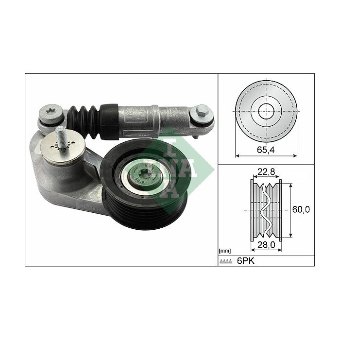 INA Spannarm, Keilrippenriemen 534059510