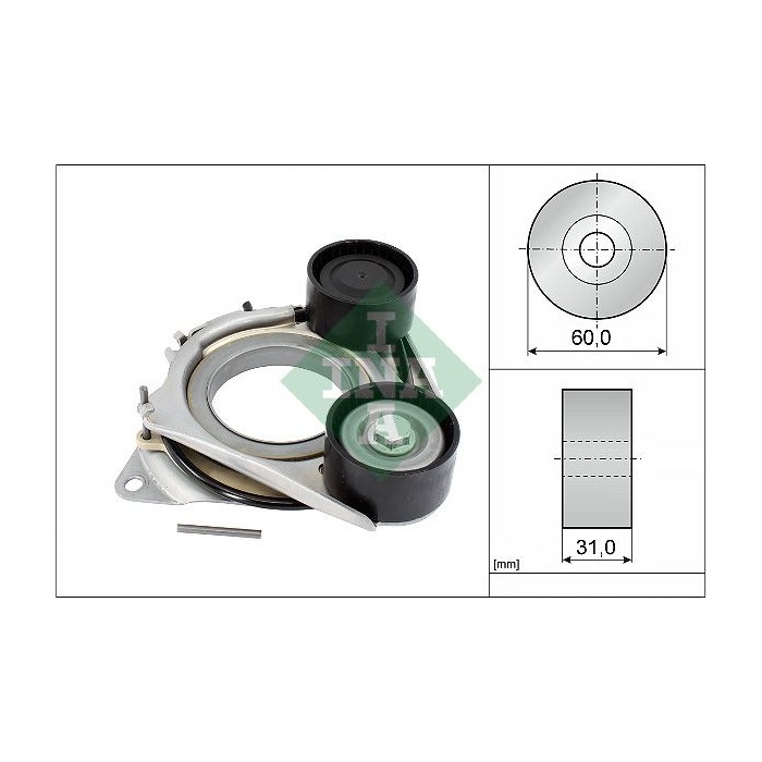 INA Spannarm, Keilrippenriemen 534068310