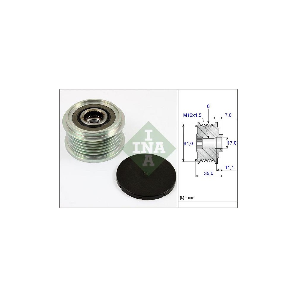 INA Generatorfreilauf 535002210