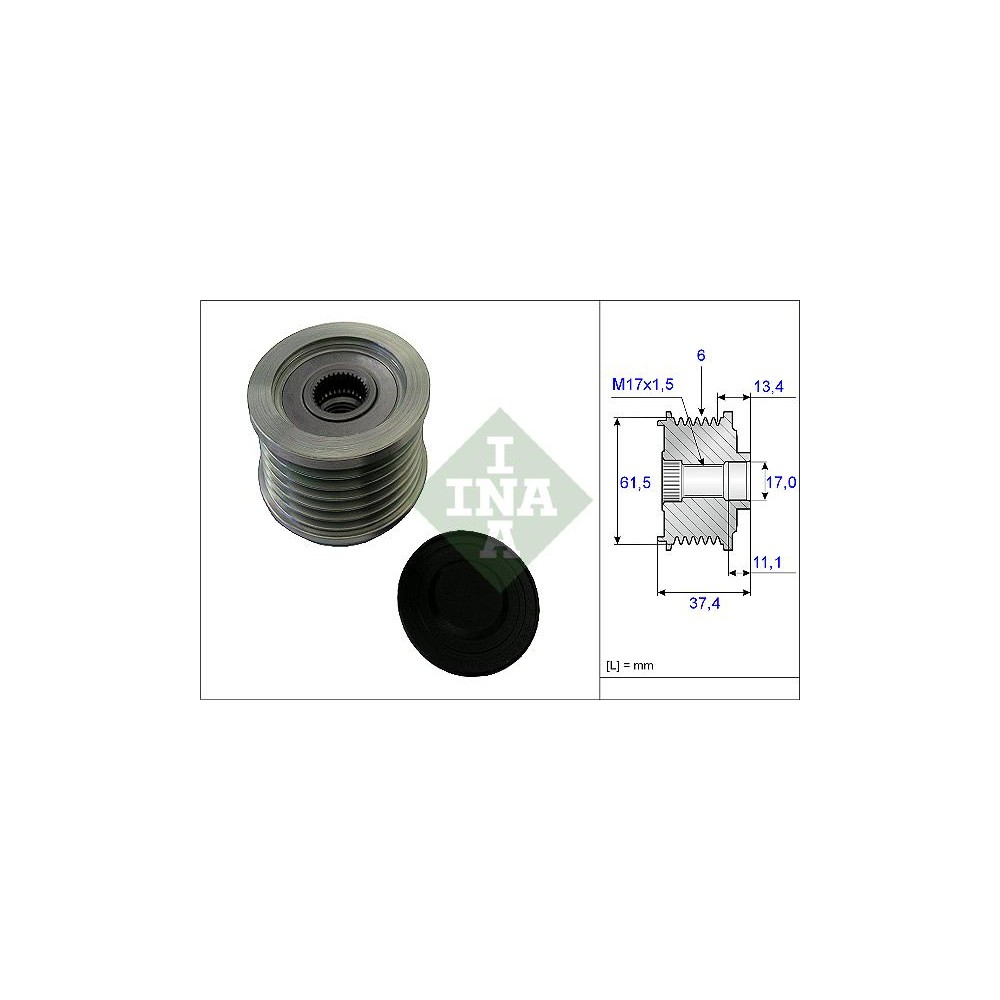 INA Generatorfreilauf 535002310