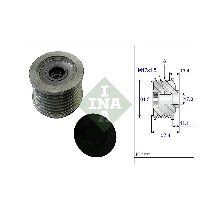 INA Generatorfreilauf 535002310