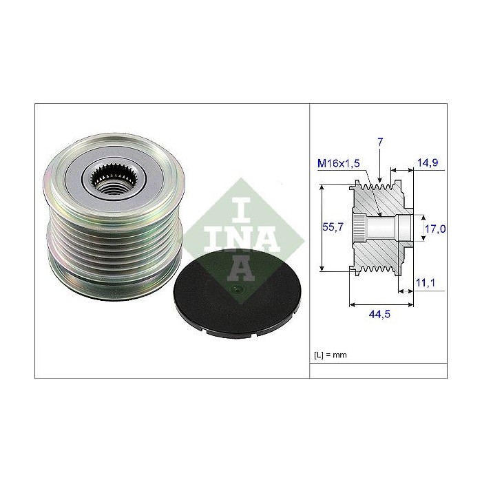 INA Generatorfreilauf 535004210