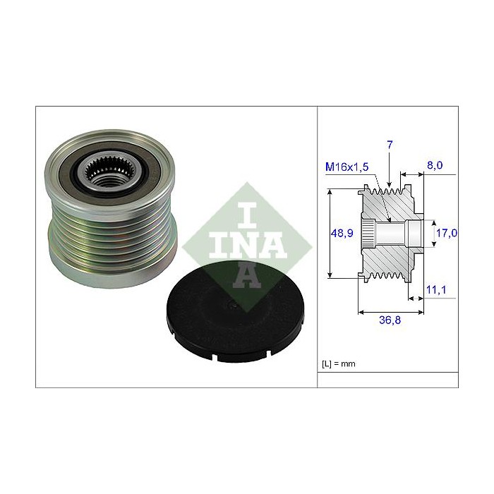 INA Generatorfreilauf 535008110