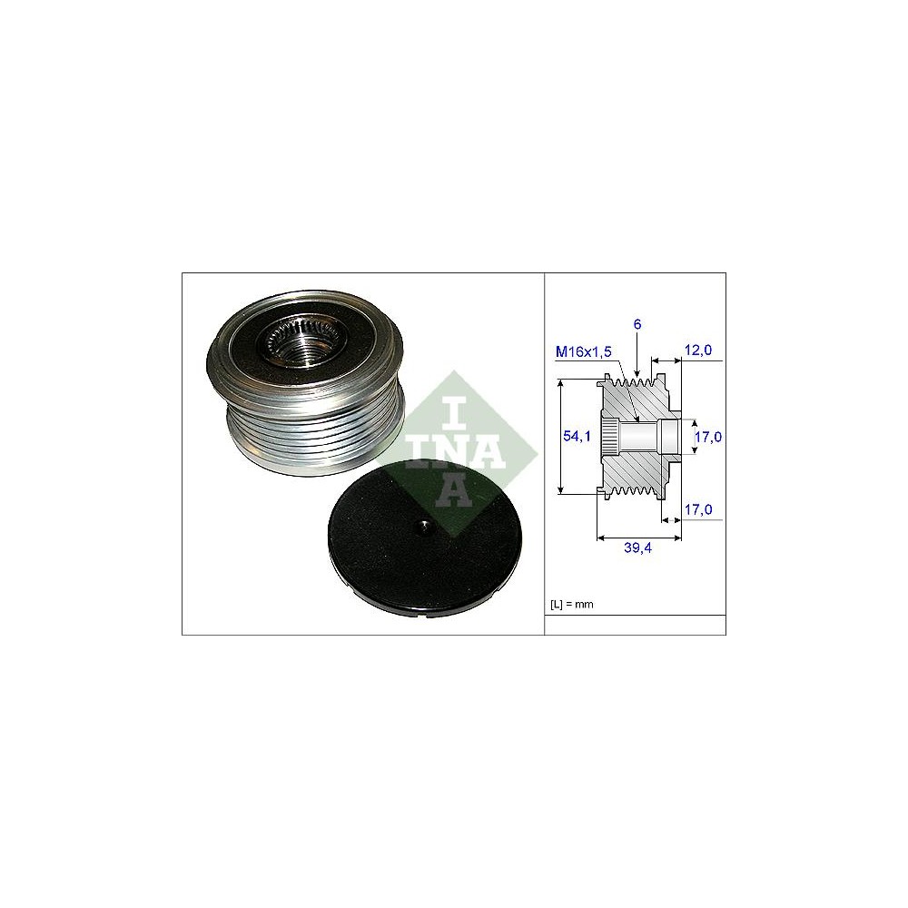 INA Generatorfreilauf 535009010