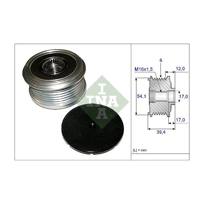 INA Generatorfreilauf 535009010