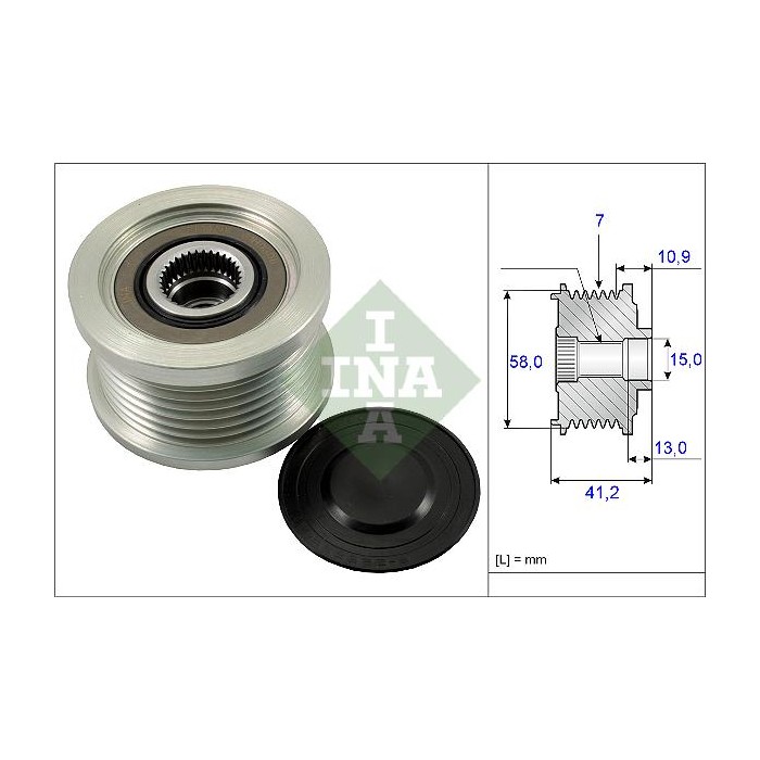 INA Generatorfreilauf 535017310