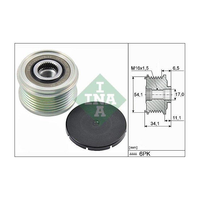 INA Generatorfreilauf 535017910