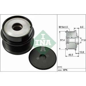 INA Generatorfreilauf 535018910