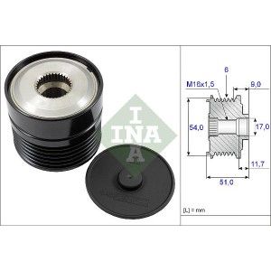 INA Generatorfreilauf 535019210