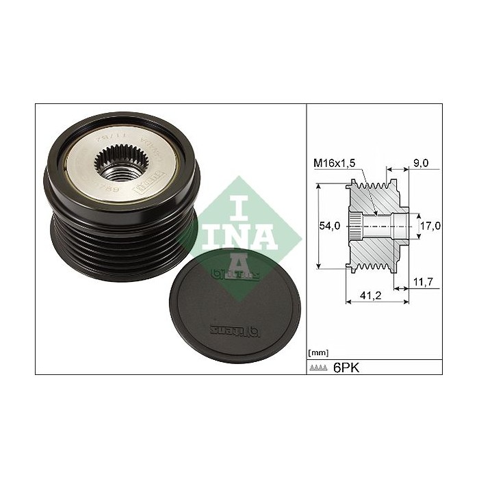 INA Generatorfreilauf 535019210