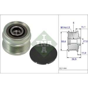 INA Generatorfreilauf 535021810