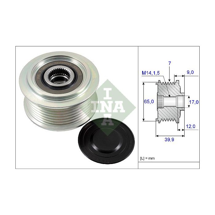 INA Generatorfreilauf 535022910