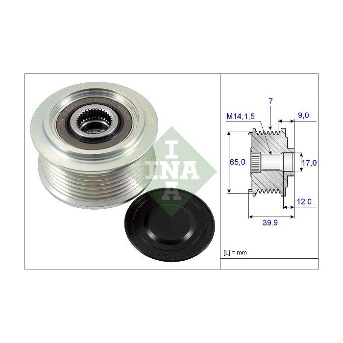 INA Generatorfreilauf 535022910