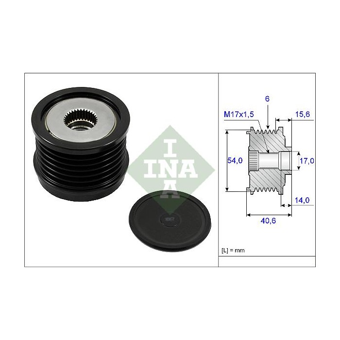 INA Generatorfreilauf 535023010