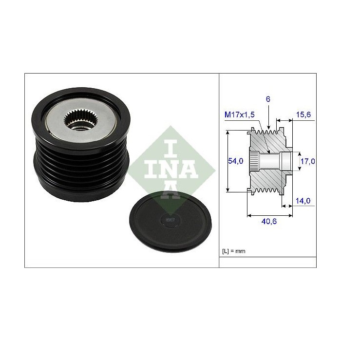 INA Generatorfreilauf 535023010