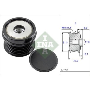 INA Generatorfreilauf 535025210