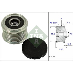 INA Generatorfreilauf 535026010