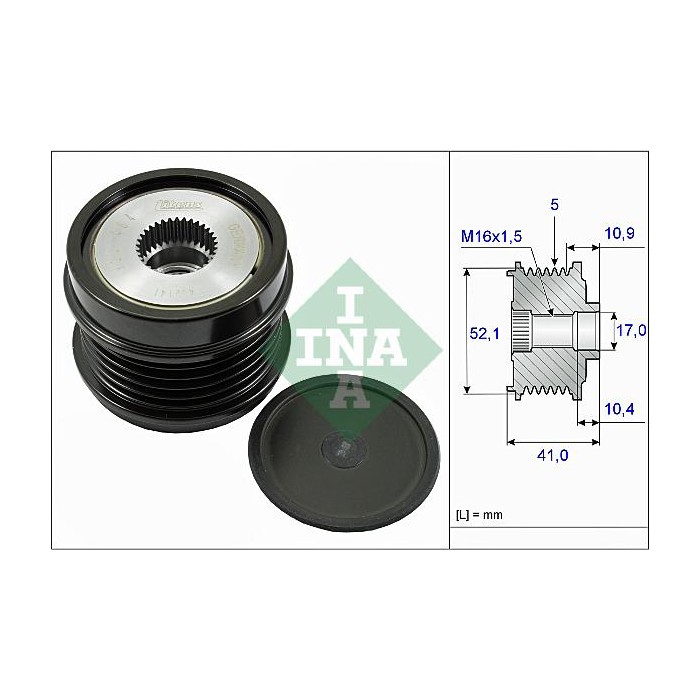 INA Generatorfreilauf 535027210