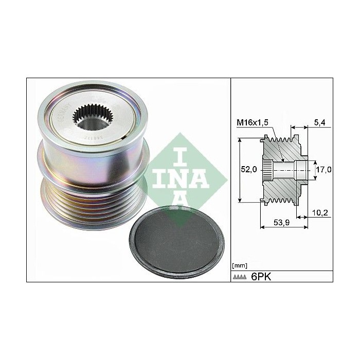 INA Generatorfreilauf 535027910