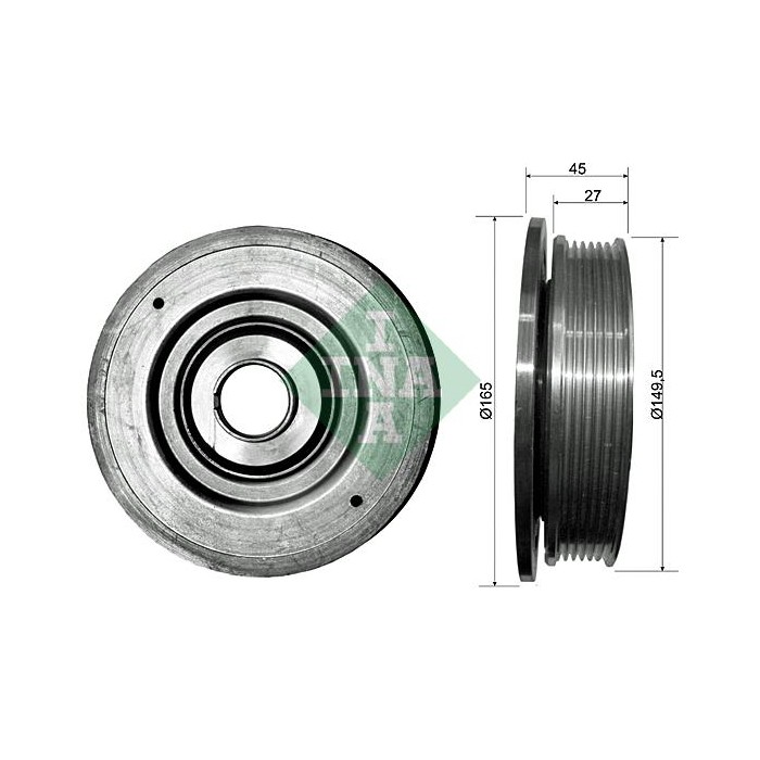INA Riemenscheibe, Kurbelwelle 544009410