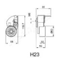 JAPANPARTS Riemenspanner, Zahnriemen BE-H23