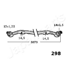 JAPANPARTS Spurstange CR-298