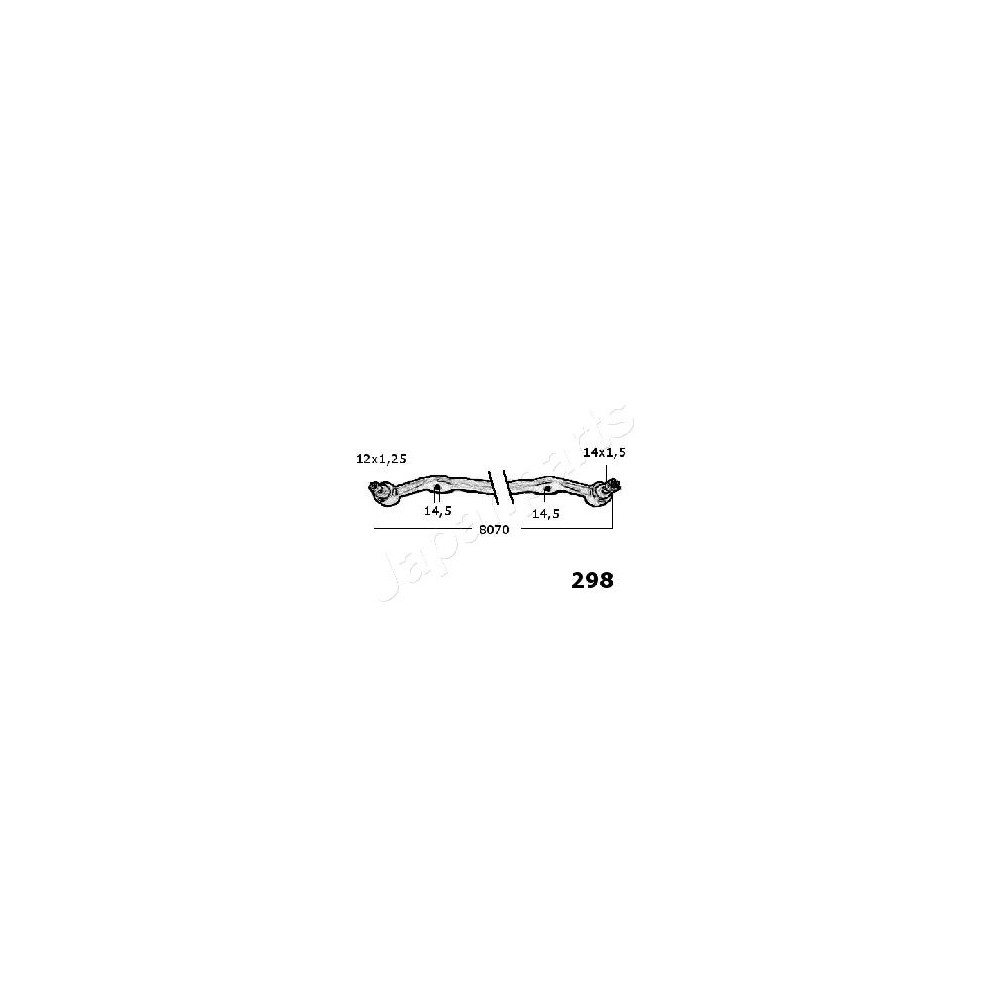 JAPANPARTS Spurstange CR-298