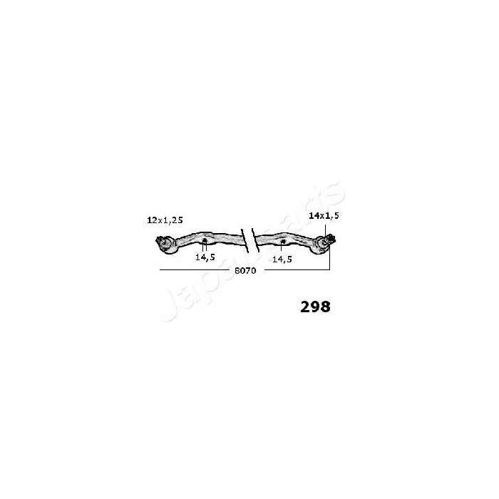 JAPANPARTS Spurstange CR-298