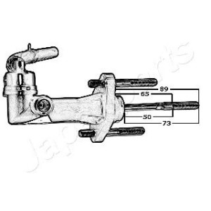 JAPANPARTS Geberzylinder, Kupplung FR-K18