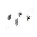JAPANPARTS Bremsbelagsatz, Scheibenbremse PA-0036AF