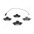 JAPANPARTS Bremsbelagsatz, Scheibenbremse PA-0058AF