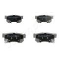 JAPANPARTS Bremsbelagsatz, Scheibenbremse PP-S01AF