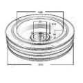 JAPANPARTS Riemenscheibe, Kurbelwelle PU-500