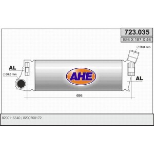 AHE Ladeluftkühler 723.035