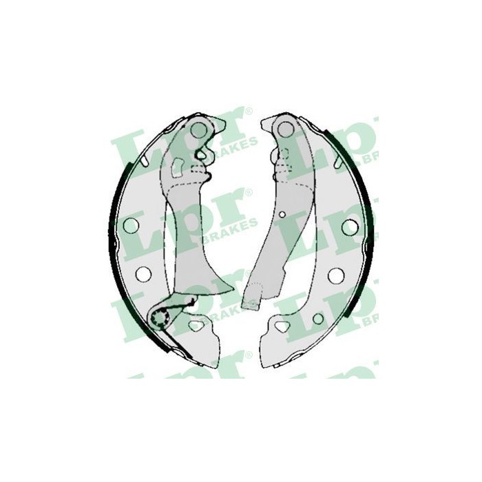 LPR Bremsbackensatz 00720