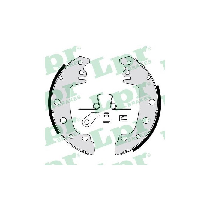 LPR Bremsbackensatz 00771