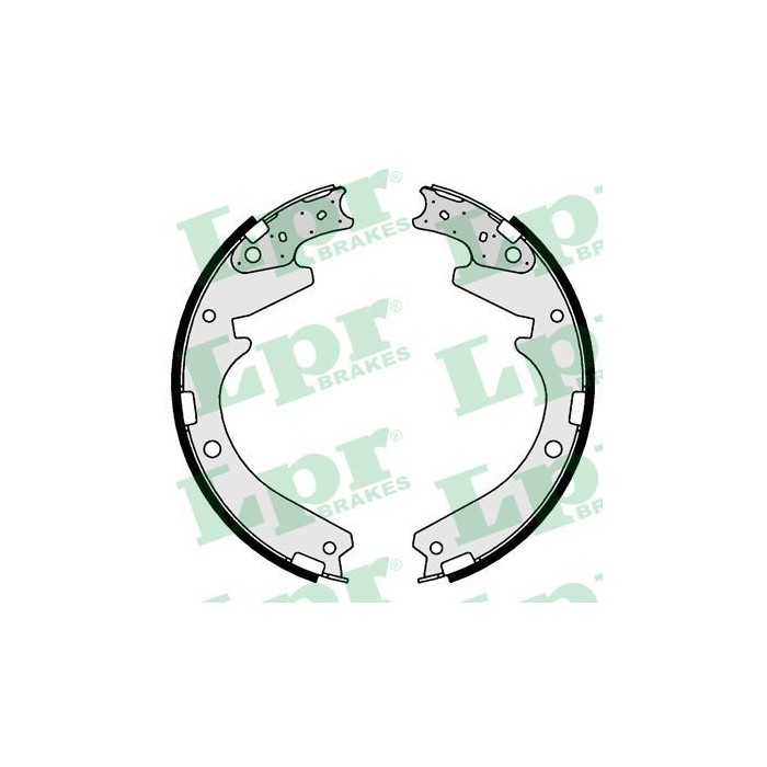 LPR Bremsbackensatz 01027