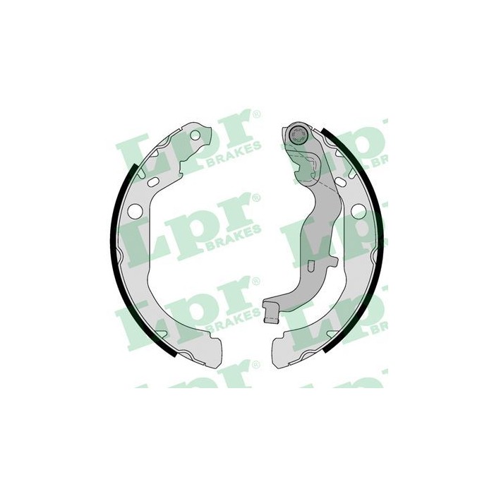 LPR Bremsbackensatz 01131