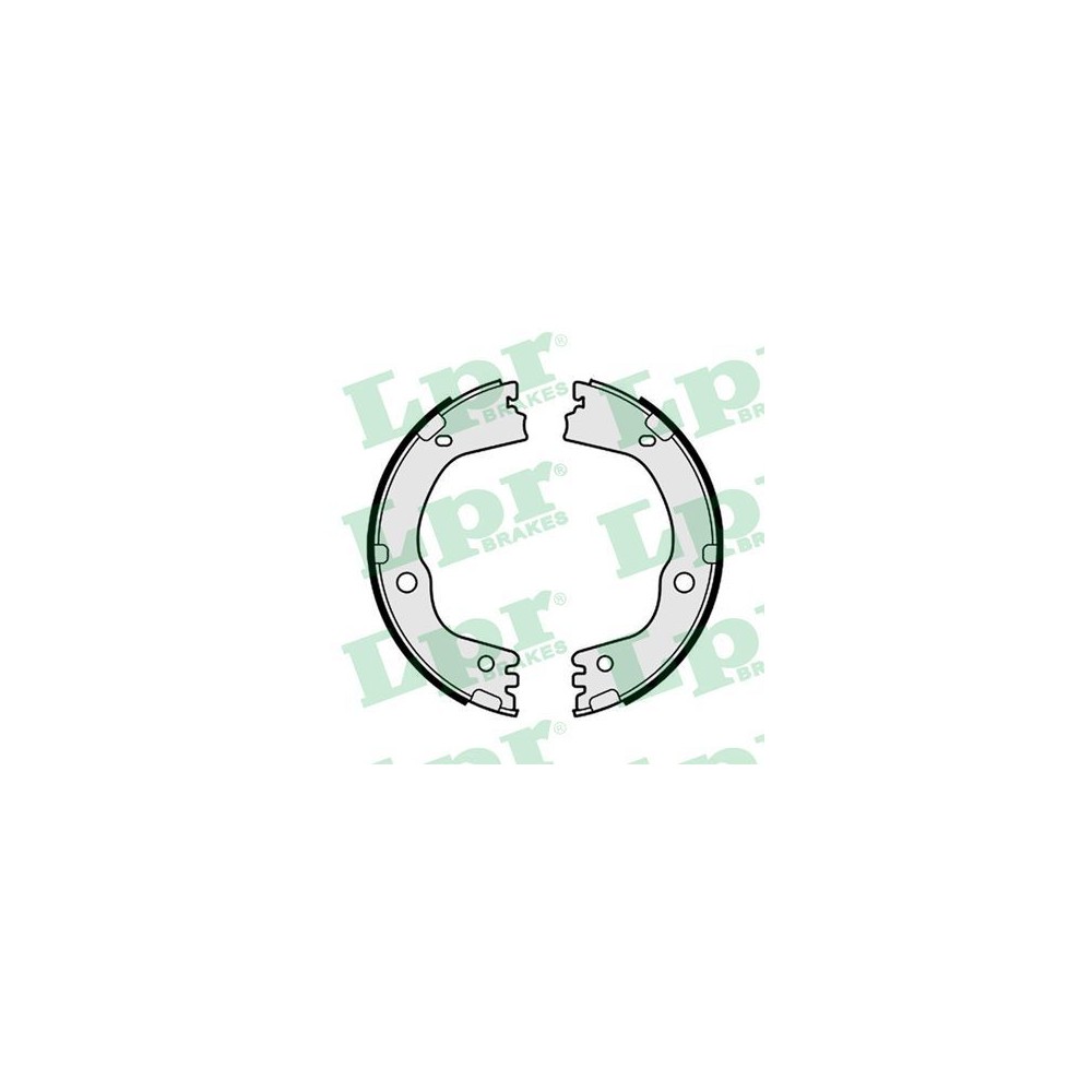 LPR Bremsbackensatz, Feststellbremse 01177