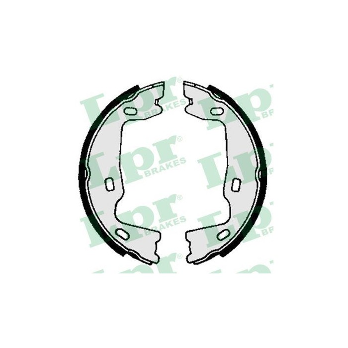 LPR Bremsbackensatz, Feststellbremse 02570