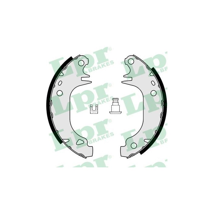 LPR Bremsbackensatz 02900