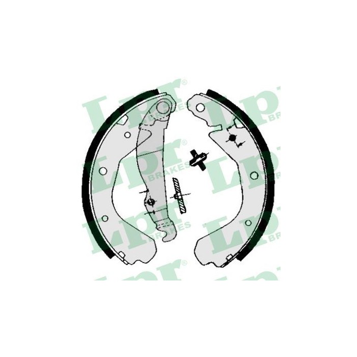 LPR Bremsbackensatz 04660