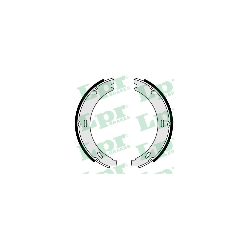 LPR Bremsbackensatz, Feststellbremse 04730