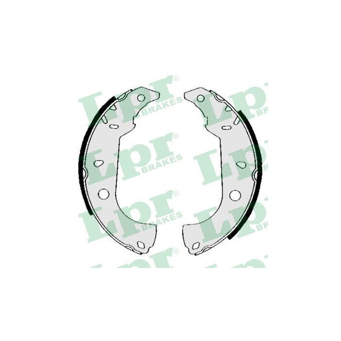 LPR Bremsbackensatz 04860