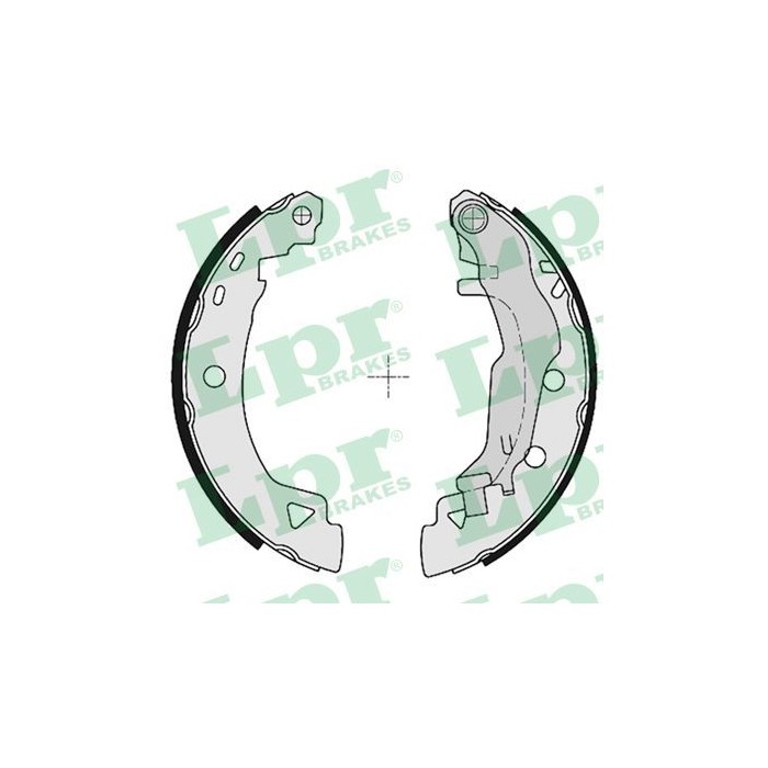 LPR Bremsbackensatz 04925