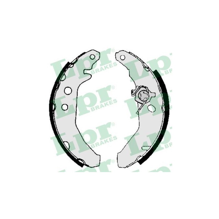 LPR Bremsbackensatz 05740