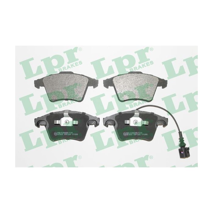 LPR Bremsbelagsatz, Scheibenbremse 05P1205