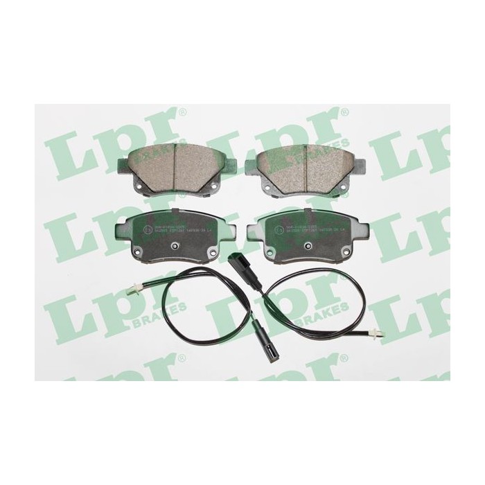 LPR Bremsbelagsatz, Scheibenbremse 05P1261