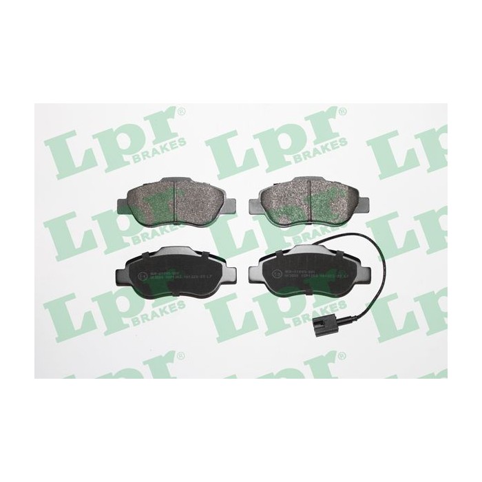 LPR Bremsbelagsatz, Scheibenbremse 05P1263
