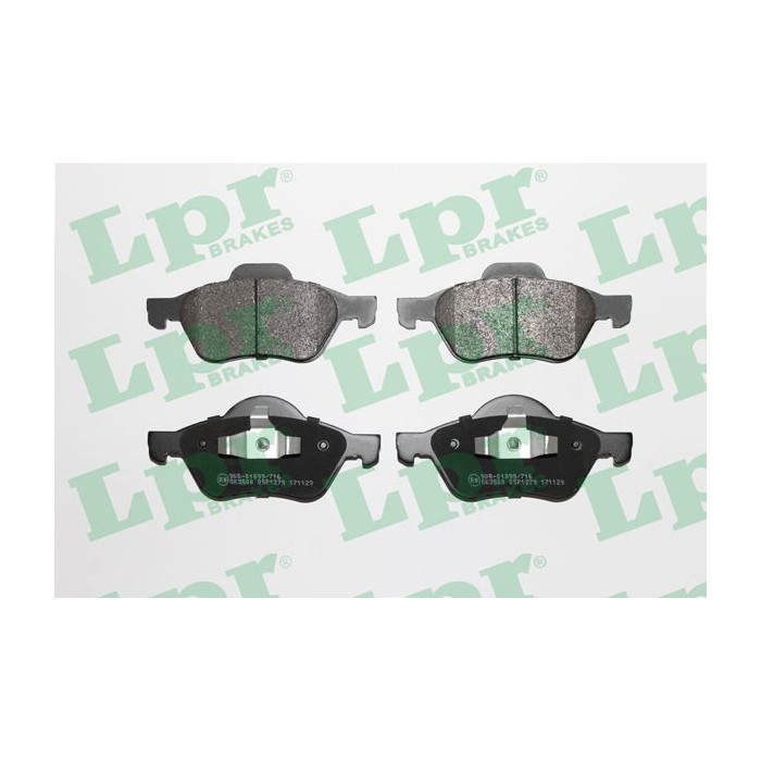 LPR Bremsbelagsatz, Scheibenbremse 05P1279
